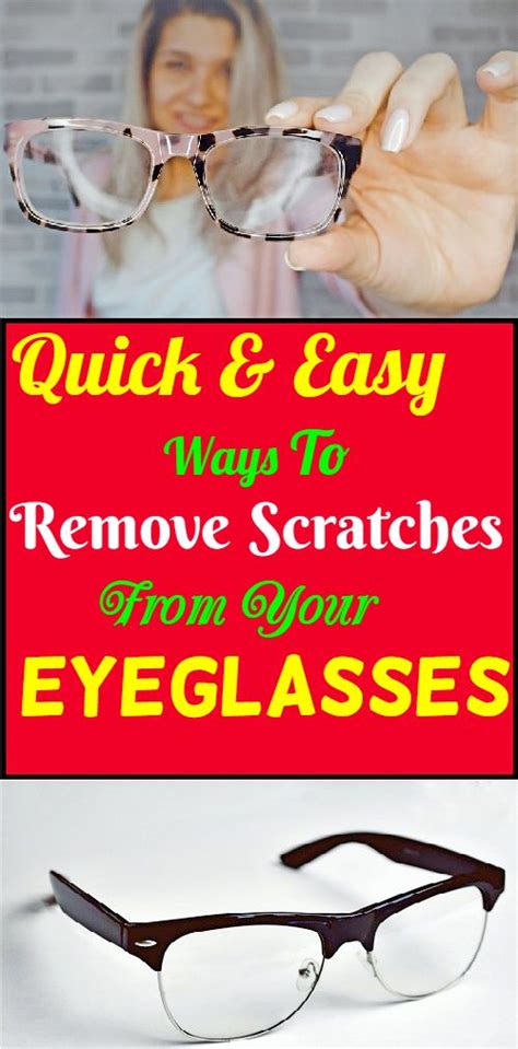 here are some easy ways to remove those scratches from your eyeglasses eyeglasses fix