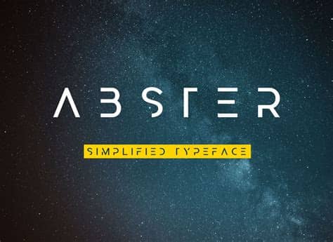 There is nothing you can't use them for, web or print. Abster Typeface - Free Font | Futuristic fonts