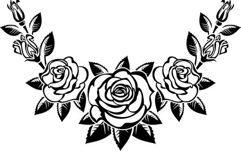 Rose Svg Flowers Svg Rose Flower Svg Silhouette Cut File Etsy Images
