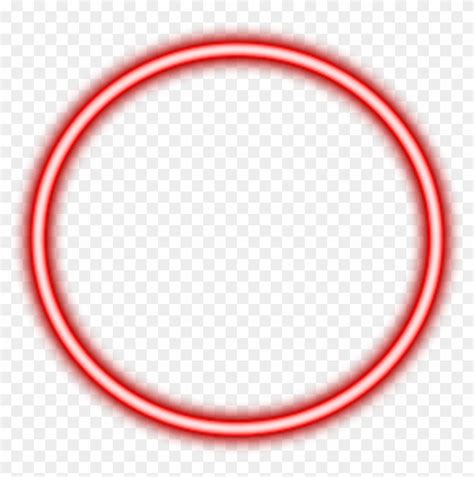 Red Neon Circle Border Png Freetoedit Circle Transparent Png