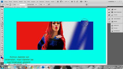 Adobe Photoshop Cs4 İle Basit Kapak Fotoğrafı Yapımı Youtube