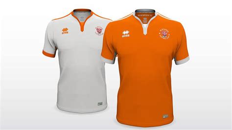 Free shirt printing on the names and numbers of blackpool's scorers against wigan athletic when you purchase a replica 2020/21 home or away shirt. Blackpool 18-19 Home and Away Kits Released - Footy Headlines