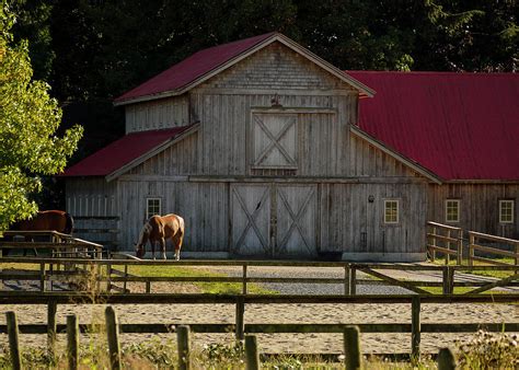 Old Style Horse Barn Photograph By Jordan Blackstone