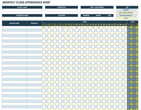 Excel 2021 Employee Attendance Calendar Tracker Calendar Printables