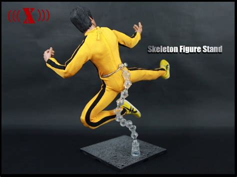 1 6 12 Inch Real Action Figure Stand Pla Model Toys Flexible Base