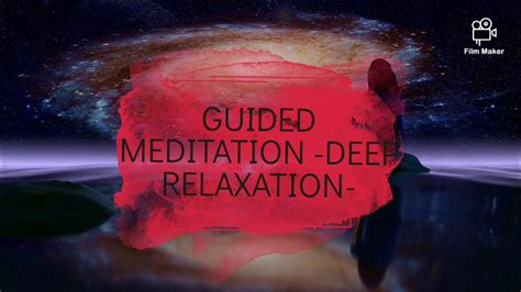 1 Hour Of Guided Meditation Deep Relaxation Techniques Youtube
