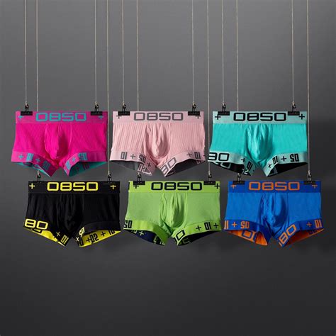 Cotton Boxershorts Men Comforable Panties Set Gay Sexy Mens Underwear