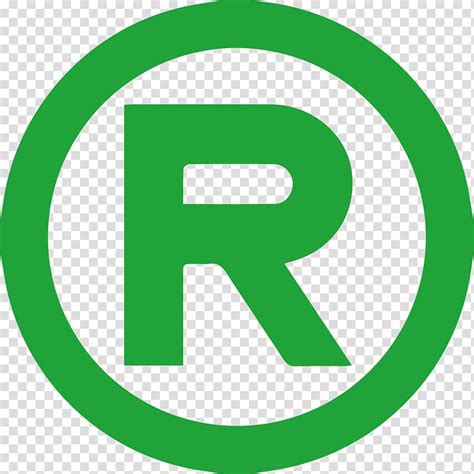 Free Download Green R Logo Registered Trademark Symbol Copyright