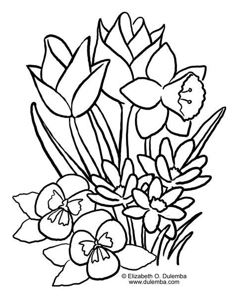 On free spring coloring pages for children, you will surely find a lot of sun and optimism. Coloring Pages: Spring Coloring Pages 2011