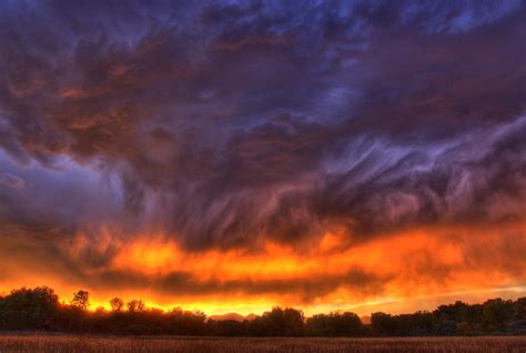 Stormy Sunset Storm Clouds At Sunset Monday September 20 Flickr