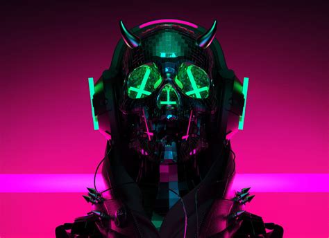 Auʇıɔɥɹısʇ On Behance Futuristic Art Cyberpunk Character Cyberpunk Art