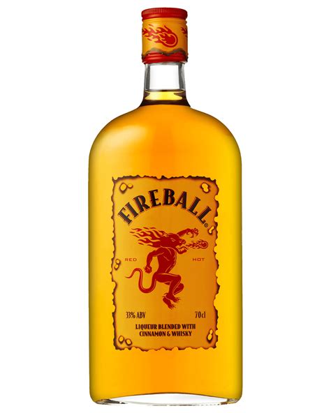 Fireball Cinnamon Whisky 700ml Cinnamon Whiskey Fireball Whiskey