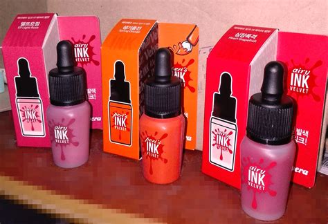 Both of them also smell amazing! Peripera Ink the Airy Velvet and Peri's Ink the Velvet ...