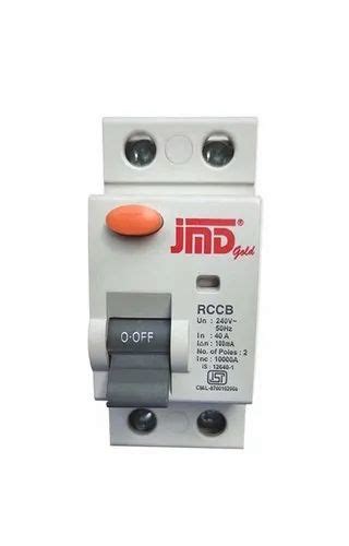 Jmd Double Pole 40a Dp Rccbelcb 100ma At Rs 750piece In New Delhi