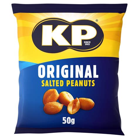 Kp Original Salted Peanuts 50g Bb Foodservice