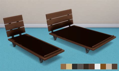 My Sims 4 Blog Futon Bed Frames And Mattresses By Veranka