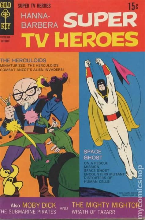 Hanna Barbera Super Tv Heroes 1968 Comic Books