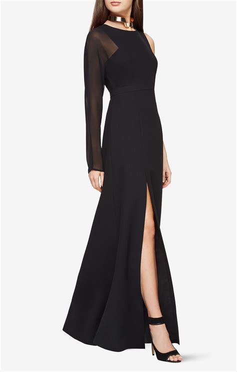 Cheyenne One-Sleeve Gown | Gowns with sleeves, Gowns, Dresses with sleeves