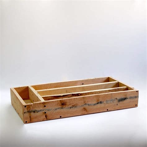 Raw Wood Box With Compartments Best Events Dine Décor And Tent
