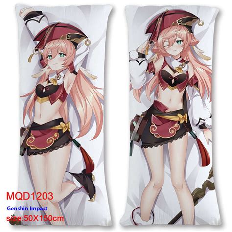 Soft Long Print Sexy Girl Pattern Pillow 50150cm