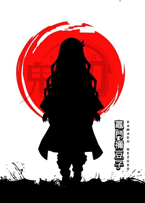 Nezuko Demon Slayer Poster By Canoes Design Displate Genkidama