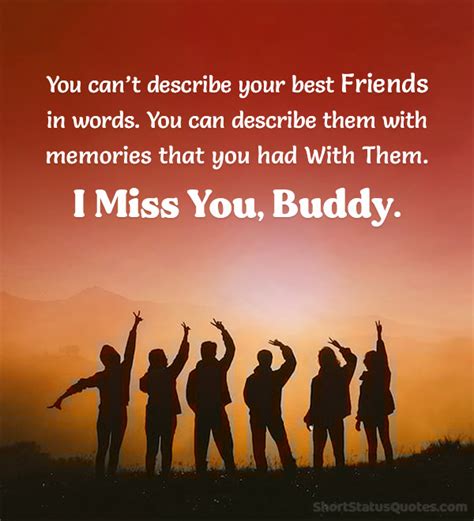 Miss You Friend Status Captions And Quotes Missing My Best Friend