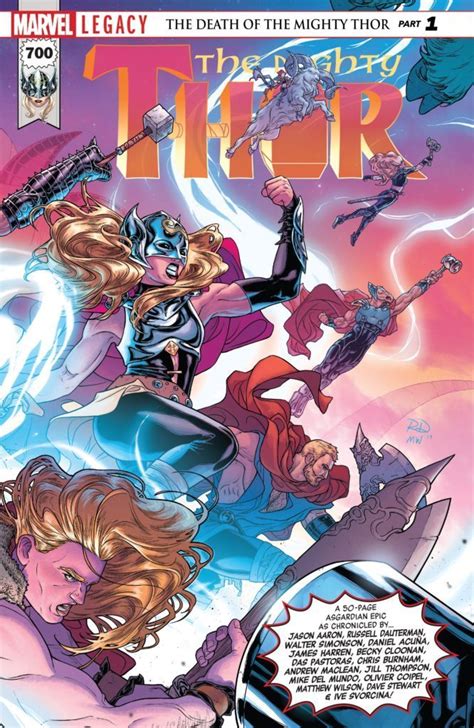 Mighty Thor 700 Review Some Spoilers The Fanboy Seo
