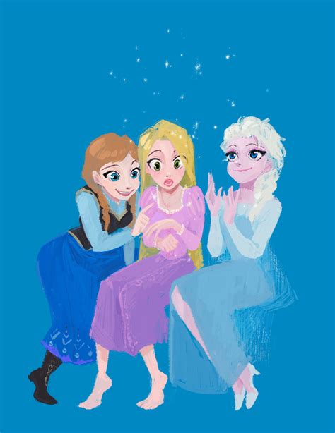 1000 Images About Anna Elsa And Rapunzel On Pinterest Disney