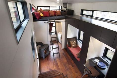 Space Saving Interior Design For Comfortable Life In Small House On Wheels