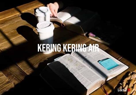 Arti Kering Kering Air Di Kamus Besar Bahasa Indonesia Kbbi
