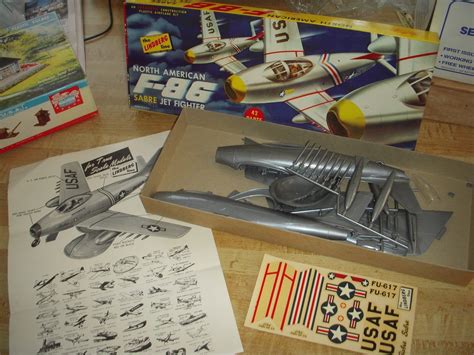 Lindberg F 86 Plastic Model Kits Model Kit Toys In The Attic