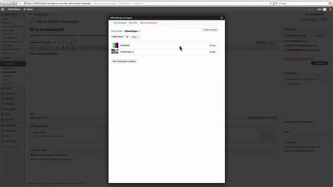 WordPress Tutorial (DUTCH) - YouTube