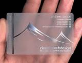 Pictures of How To Make Plastic Business Cards