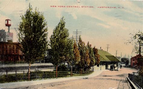 Amsterdam New York Central Station 1912 Adam Cardinal Maida Library