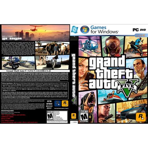 Buy Grand Theft Auto V Gta 5 Pc Game Offline Pendrive Installation