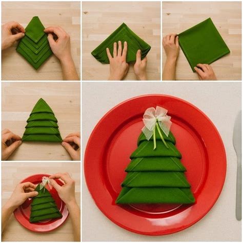 Maybe you would like to learn more about one of these? Christmas Tree Napkin Table Setting Pictures, Photos, and ...