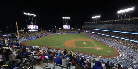 Dodger Stadium Seating Chart With Row Letters And Seat Numbers Elcho