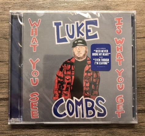 luke combs 🔥what you see is what you get🔥brand new cd ebay