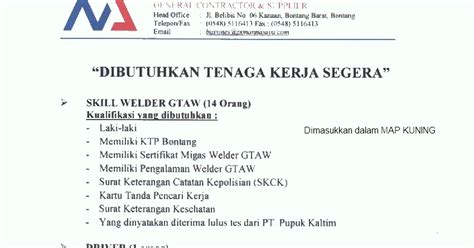 We would like to show you a description here but the site won't allow us. Lowongan Kerja Bontang : Lowongan PT.Manna Jaya jabatan ...