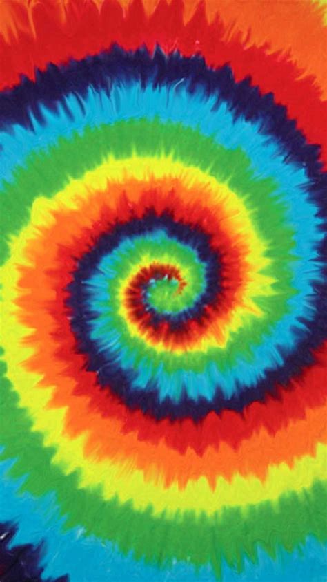 Colorfulness Dye Circle Pattern Art Spiral Iphone Wallpaper