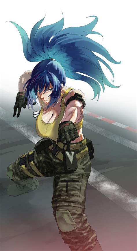 Leona Heidern The King Of Fighters Image By Exocet