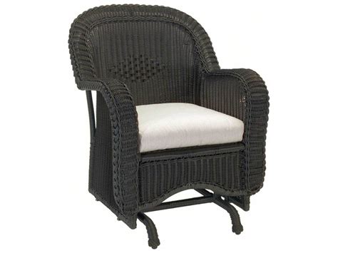 Summer Classics Classic Wicker Plantation Single Glider Lounge Chair