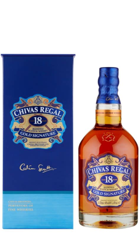 Chivas Regal 18 Years 070 L Chivas Regal Liquori Whisky Online