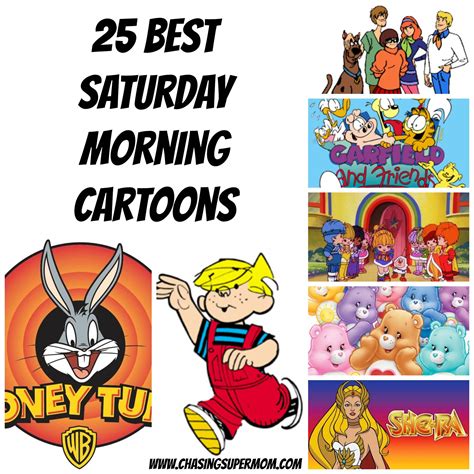 25 Best Saturday Morning Cartoons Morning Cartoon Saturday Morning Cartoons Saturday Cartoon
