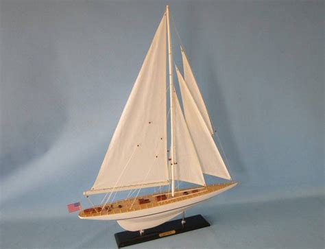 Buy Wooden Rainbow Limited Model Sailboat Decoration 35in Model Ships