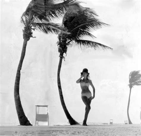 Florida Memory • Bikini Clad Woman At Fort Lauderdale Beach