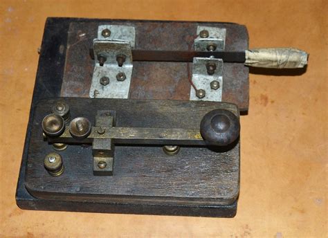 Early Morse And Homemade Ham Keys Early 1900s Morse Key Au Flickr