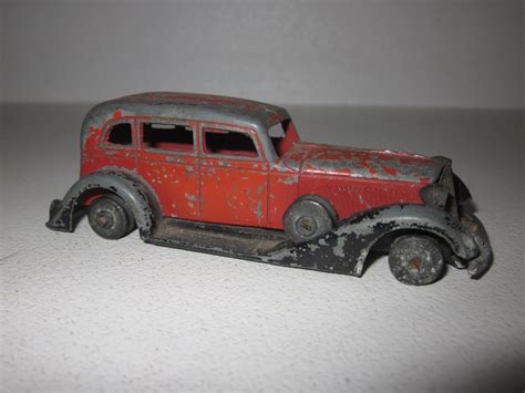 Vintage tin toy 1960's mercury cougar friction car by bandai, 10. Vintage 1930s 1940s TOOTSIETOY RED Car 3 3/4" Old Antique ...