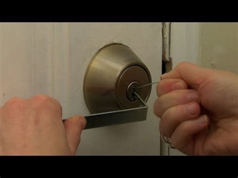 But instead of blindly pressing up on all the pins, you probe each pin one at a time. How to Pick a Lock - YouTube