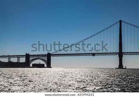 Silhouette Golden Gate Bridge Stock Photo 625994231 Shutterstock